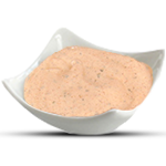 Tub Of Pakora Red Sauce 