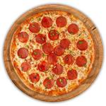 Cheese & Pepperoni Pizza 