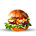 Veggie Burger With Cheese 