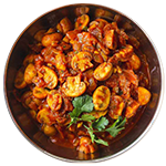 Mushroom Bhaji 