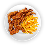 Spicy Chicken, Chips & Cheese 